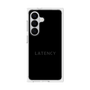 プレミアムスクエアケース［ LATENCY - Logotype - Black ］