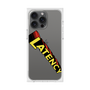 プレミアムスクエアケース［ LATENCY - Rock logo - Clear ］