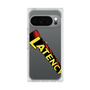 プレミアムスクエアケース［ LATENCY - Rock logo - Clear ］