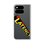 プレミアムスクエアケース［ LATENCY - Rock logo - Clear ］