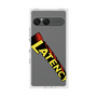プレミアムスクエアケース［ LATENCY - Rock logo - Clear ］