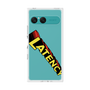 プレミアムスクエアケース［ LATENCY - Rock logo - Clear ］