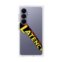 プレミアムスクエアケース［ LATENCY - Rock logo - Clear ］