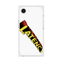 プレミアムスクエアケース［ LATENCY - Rock logo - White ］