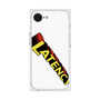 プレミアムスクエアケース［ LATENCY - Rock logo - White ］