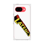プレミアムスクエアケース［ LATENCY - Rock logo - White ］
