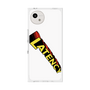 プレミアムスクエアケース［ LATENCY - Rock logo - White ］