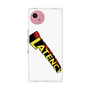 プレミアムスクエアケース［ LATENCY - Rock logo - White ］