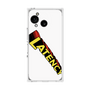 プレミアムスクエアケース［ LATENCY - Rock logo - White ］