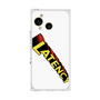 プレミアムスクエアケース［ LATENCY - Rock logo - White ］