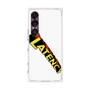 プレミアムスクエアケース［ LATENCY - Rock logo - White ］