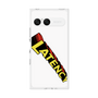 プレミアムスクエアケース［ LATENCY - Rock logo - White ］