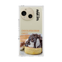 プレミアムスクエアケース［ ヴィレッジヴァンガードダイナー - チョコレート&クリームチーズパンケーキ ］