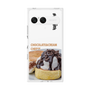 プレミアムスクエアケース［ ヴィレッジヴァンガードダイナー - チョコレート&クリームチーズパンケーキ ］