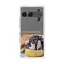 プレミアムスクエアケース［ ヴィレッジヴァンガードダイナー - チョコレート&クリームチーズパンケーキ ］