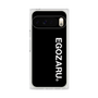 プレミアムスクエアケース［ EGOZARU - ベーシックロゴ バーティカル ］