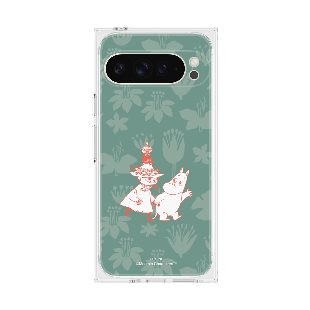 プレミアムスクエアケース for Google Pixel 9 Pro XL［ MOOMIN - Moomin and Snufkin ］