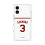 プレミアムスクエアケース［ 楽天イーグルス - #3 Asamura - ホーム ］