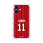 プレミアムスクエアケース［ 楽天イーグルス - #11 Kishi - ビジター ］