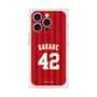 プレミアムスクエアケース［ 楽天イーグルス - #42 Sakaue - ビジター ］