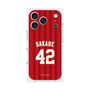 プレミアムスクエアケース［ 楽天イーグルス - #42 Sakaue - ビジター ］