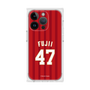 プレミアムスクエアケース［ 楽天イーグルス - #47 Fujii - ビジター ］