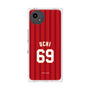 プレミアムスクエアケース［ 楽天イーグルス - #69 Uchi - ビジター ］