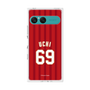 プレミアムスクエアケース［ 楽天イーグルス - #69 Uchi - ビジター ］