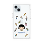 プレミアムスクエアケース［ ちびまる子ちゃん - まる子とお友達 - クリア ］