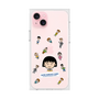 プレミアムスクエアケース［ ちびまる子ちゃん - まる子とお友達 - クリア ］