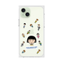 プレミアムスクエアケース［ ちびまる子ちゃん - まる子とお友達 - クリア ］