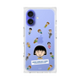 プレミアムスクエアケース［ ちびまる子ちゃん - まる子とお友達 - クリア ］
