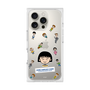 プレミアムスクエアケース［ ちびまる子ちゃん - まる子とお友達 - クリア ］