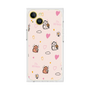 プレミアムスクエアケース［ ビリケン - 総柄 - ピンク ］