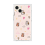 プレミアムスクエアケース［ ビリケン - 総柄 - ピンク ］