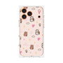 プレミアムスクエアケース［ ビリケン - 総柄 - ピンク ］