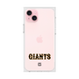 プレミアムスクエアケース［ 読売ジャイアンツ - ロゴ - クリア ］