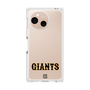 プレミアムスクエアケース［ 読売ジャイアンツ - ロゴ - クリア ］