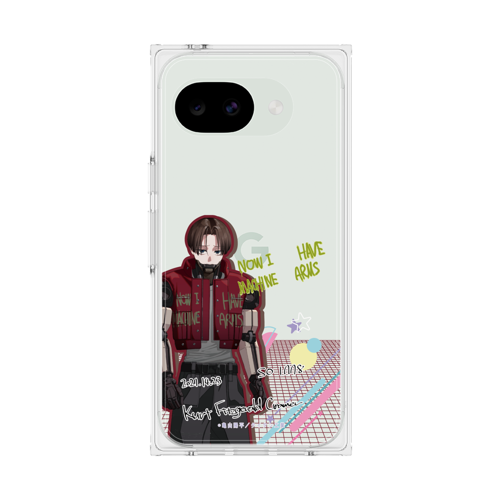 プレミアムスクエアケース for Google Pixel 10a［ 銀河特急 ミルキー☆サブウェイ - カート ］