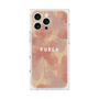 プレミアムスクエアケース［ FURLA - FLOWER VELATO-01 ］