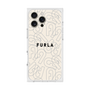 プレミアムスクエアケース［ FURLA - SIGNATURE-01 ］