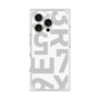 プレミアムスクエアケース［ KLON - ボールドタイプ - ホワイト ］