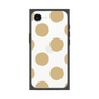 プレミアムスクエアケース［ シンプルドット - Beige ］