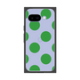 プレミアムスクエアケース［ シンプルドット - Green ］