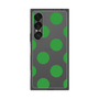 プレミアムスクエアケース［ シンプルドット - Green ］