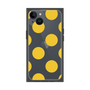 プレミアムスクエアケース［ シンプルドット - Yellow ］