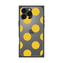プレミアムスクエアケース［ シンプルドット - Yellow ］