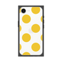 プレミアムスクエアケース［ シンプルドット - Yellow ］