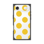 プレミアムスクエアケース［ シンプルドット - Yellow ］