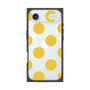 プレミアムスクエアケース［ シンプルドット - Yellow ］